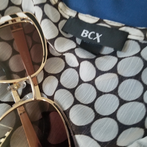 Accented waist swimsuit cover up by BCX - Picture 2 of 7